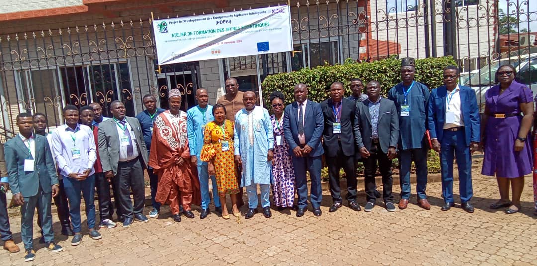 Lors de la formation organise dans le cadre du projet PDEAI